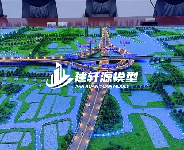 渭滨高速公路沙盘定制